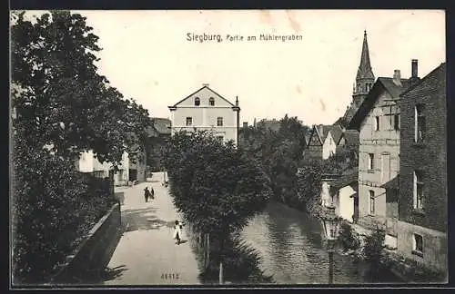 AK Siegburg, Partie am Mühlergraben