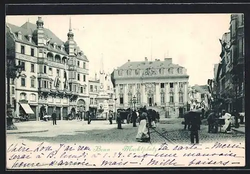 AK Bonn, Marktplatz