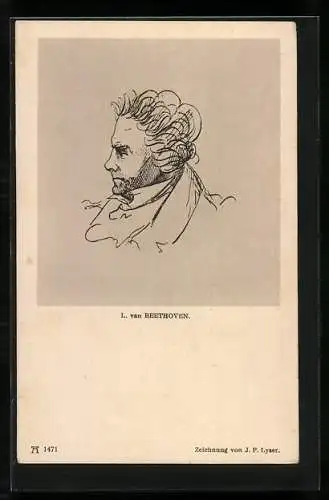 AK Ludwig van Beethoven, Komponist