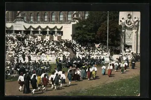 AK Wien, Huldigungsfestzug 1908, Zweite Belagerung Wiens durch die Türken 1683