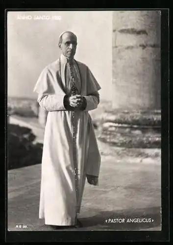 AK Papst Pius XII. im Jahr 1950, Pastor Angelicus