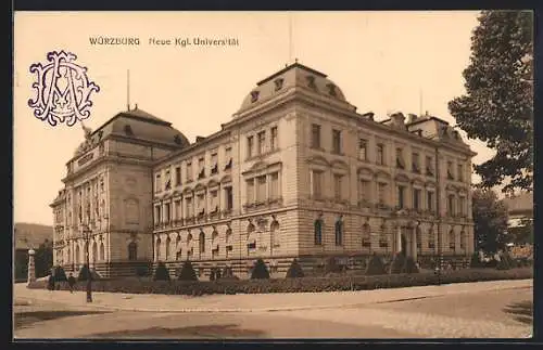 AK Würzburg, Neue Königliche Universität