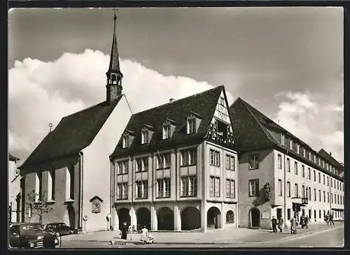 AK Würzburg, Strasseneck am Bürgerspital