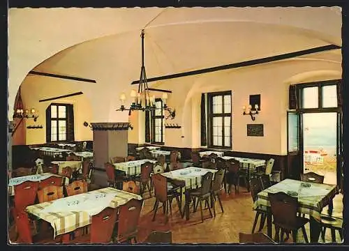 AK Würzburg, Gasthaus Burggaststätte Festung Marienberg