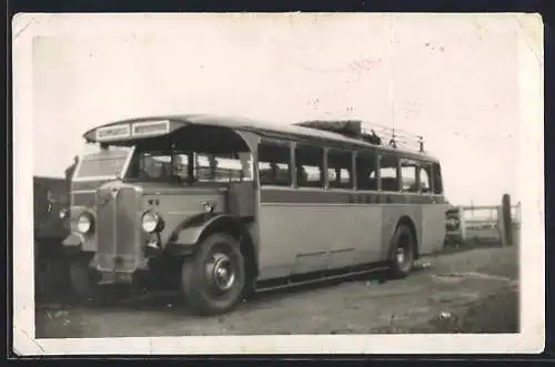 Foto-AK Bus des Unternehmens L. & B. O. M.