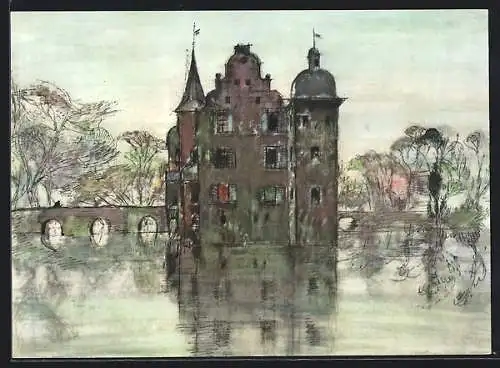 AK Das Ruhrgebiet von Aral, Schloss Bodelschwingh