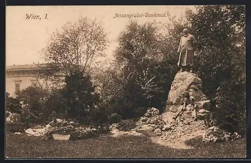 AK Wien, Anzengruber-Denkmal