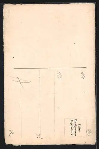 Künstler-AK Wien, Ludwig van Beethoven-Denkmal