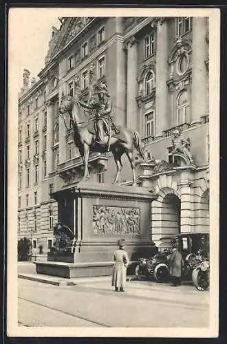 AK Wien, Radetzky-Denkmal und neues Kriegsministerium