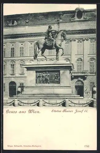AK Wien, Statue Kaiser Josef II.