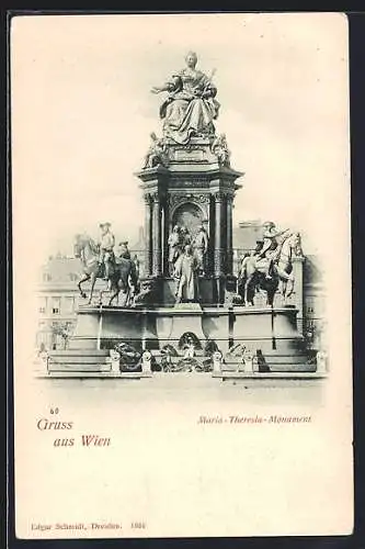 AK Wien, Maria-Theresia-Monument