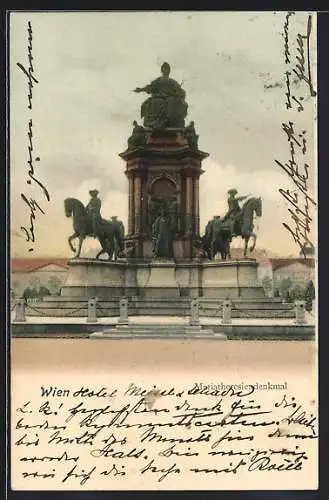 AK Wien, Mariatheresiendenkmal