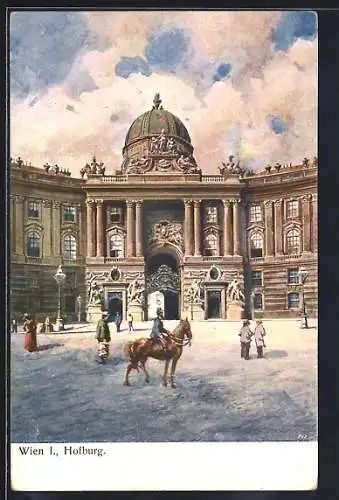 Künstler-AK Wien, Hofburg