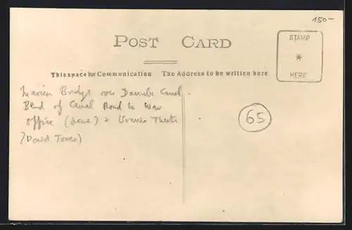 AK Wien, Kai-Marienbrücke