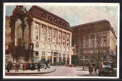 Künstler-AK Wien, Hoher Markt, Ankerhof