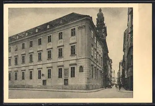 AK Wien, Lehr- und Erziehungsanstalt St. Ursula, Johannesgasse 8