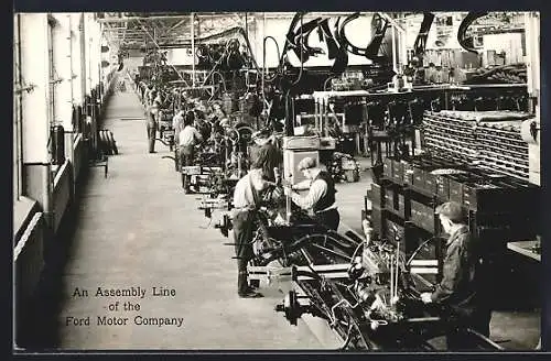 AK Auto, An Assembly Line of the Ford Motor Company