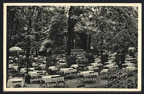 AK Braunschweig, Stadtpark-Restaurant, Bes. E. Siegwalt