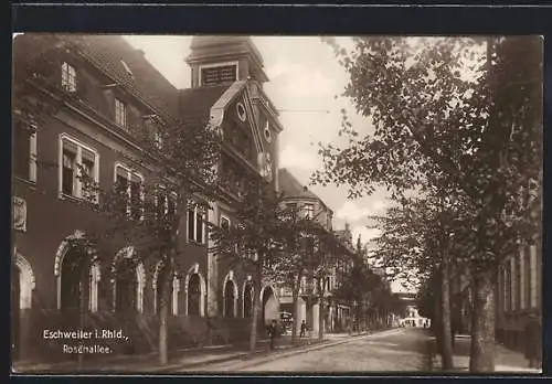 AK Eschweiler i. Rhld., Partie auf der Rosenallee