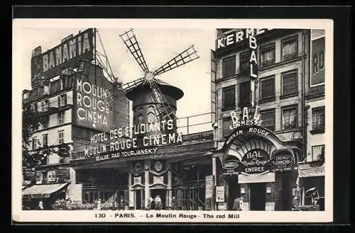 AK Paris, Le Moulin Rouge