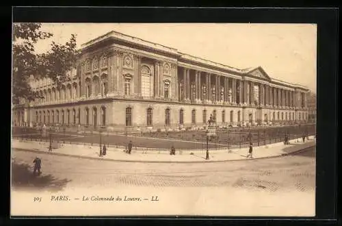 AK Paris, La Colonnade du Louvre