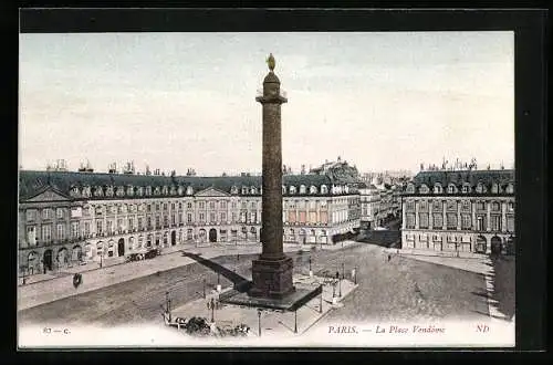 AK Paris, La Place Vendome