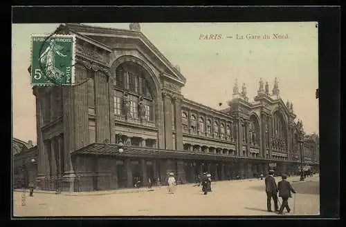 AK Paris, La Gare du Nord