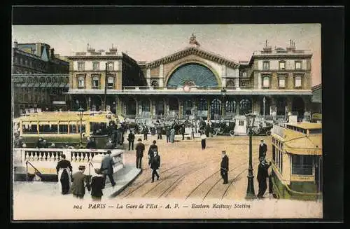 AK Paris, Gare de l`Est, Station des Autobus