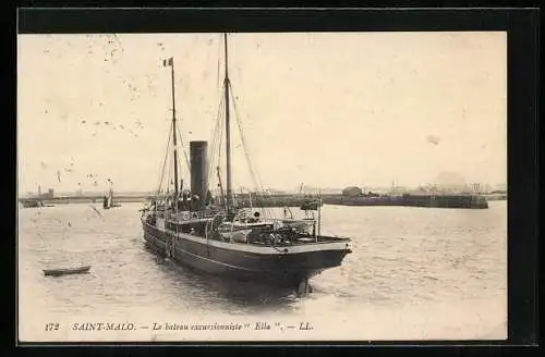 AK Saint-Malo, Le bateau excursionniste Ella