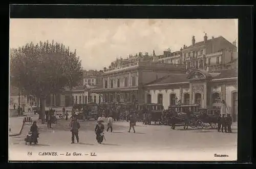 AK Cannes, La Gare