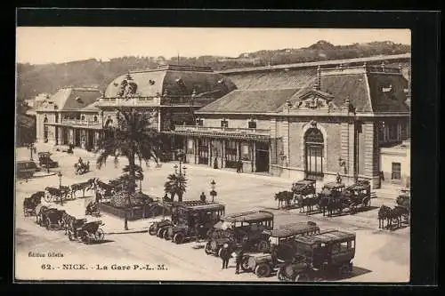 AK Nice, La Gare P.-L.-M.