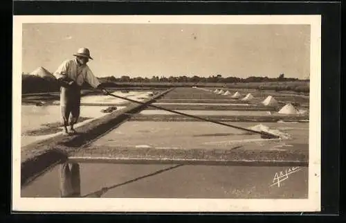 AK Ile d`Oleron, Marais Salants, Salzgewinnung