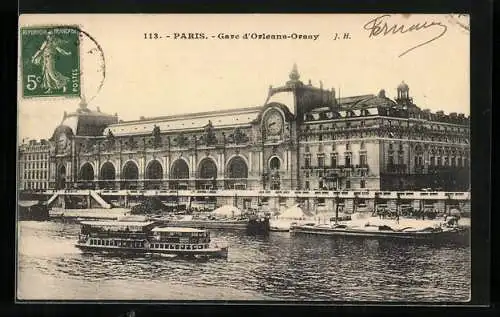 AK Paris, Gare d`Orleans-Orsay