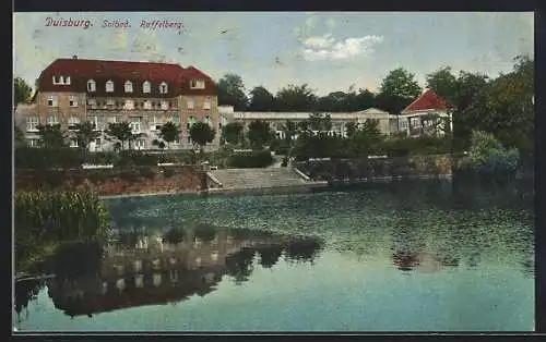 AK Duisburg, Solbad auf dem raffelberg