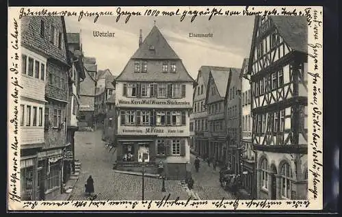 AK Wetzlar, Blick auf den Eisenmarkt