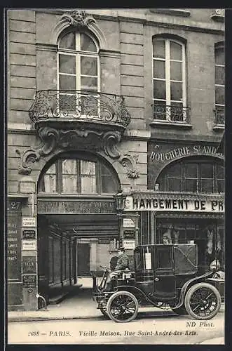 AK Paris, Vieille Maison, Rue Saint-André-des-Arts