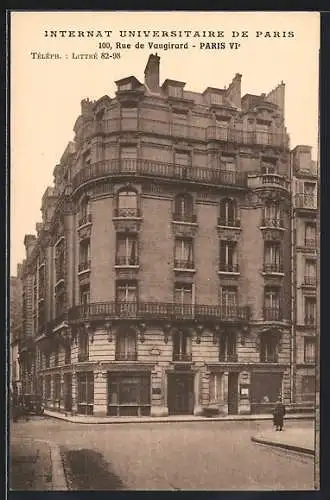 AK Paris, Internat Universitaire de Paris, 100, Rue de Vaugirard