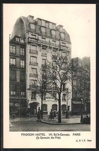 AK Paris, St Germain des Près, Madison Hotel, 143, Boulevard St. Germain