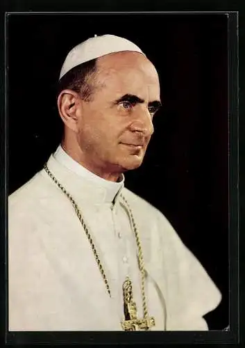 AK Porträt Papst Paul VI.