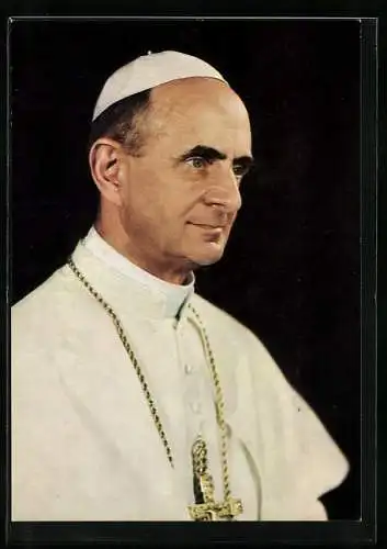 AK Porträt Papst Paul VI.