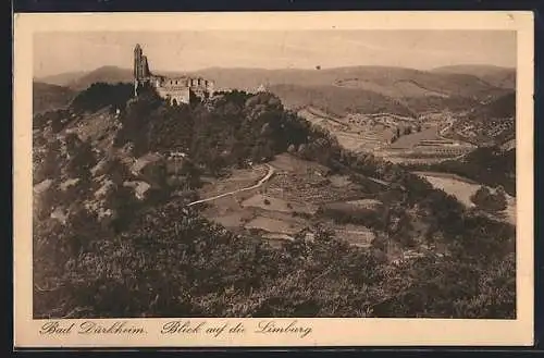 AK Bad Dürkheim, Blick auf die Limburg