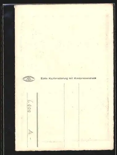 Künstler-AK Alt-Frankfurt, Haus Frauenstein a. d. 14. Jahrhundert