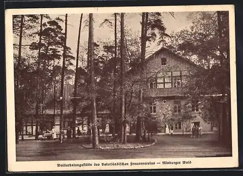 AK Misburg, Walderholungsstätte des Vaterländischen Frauenvereins im Misburger Wald