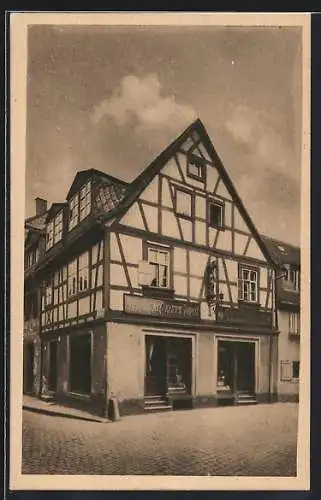 AK Würzburg, Hamburger Cigarren-Import, Münzstrasse 15