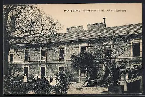 AK Paris, Hôpital Saint-Jacques, Rue des Volontaires