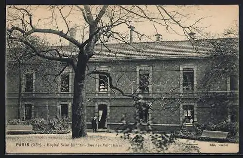 AK Paris, Hôpital Saint-Jacques, Rue des Volontaires