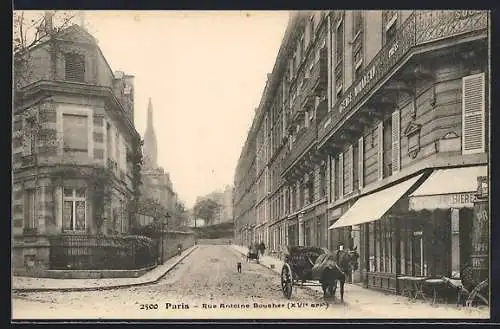 AK Paris, Rue Antoine Boucher