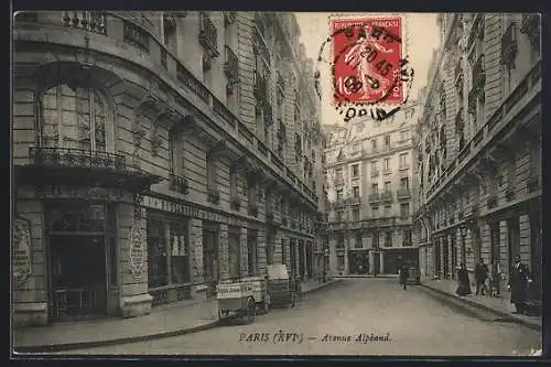 AK Paris, Avenue Alphand, Boulangerie du Bois