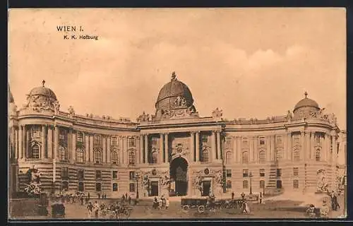 AK Wien, Die K. k. Hofburg