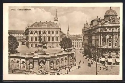 AK Wien, Blick auf die Albrechtsrampe